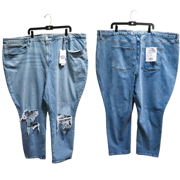 NWT Good American Zara Plus Size 30 Jeans Womens Classic Skinny Blue - Picture 1 of 10